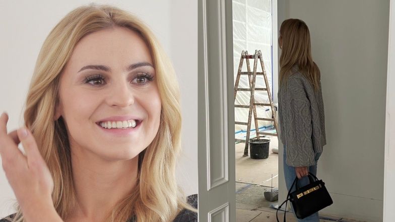 Kasia Tusk pokazuje wnętrza remontowanego mieszkania