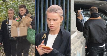 Miłosna sielanka Maffashion i "blu3aby": Ona gmera w torebce za 14 tysięcy, on wynosi śmieci i przytrzymuje jej drzwi (ZDJĘCIA)