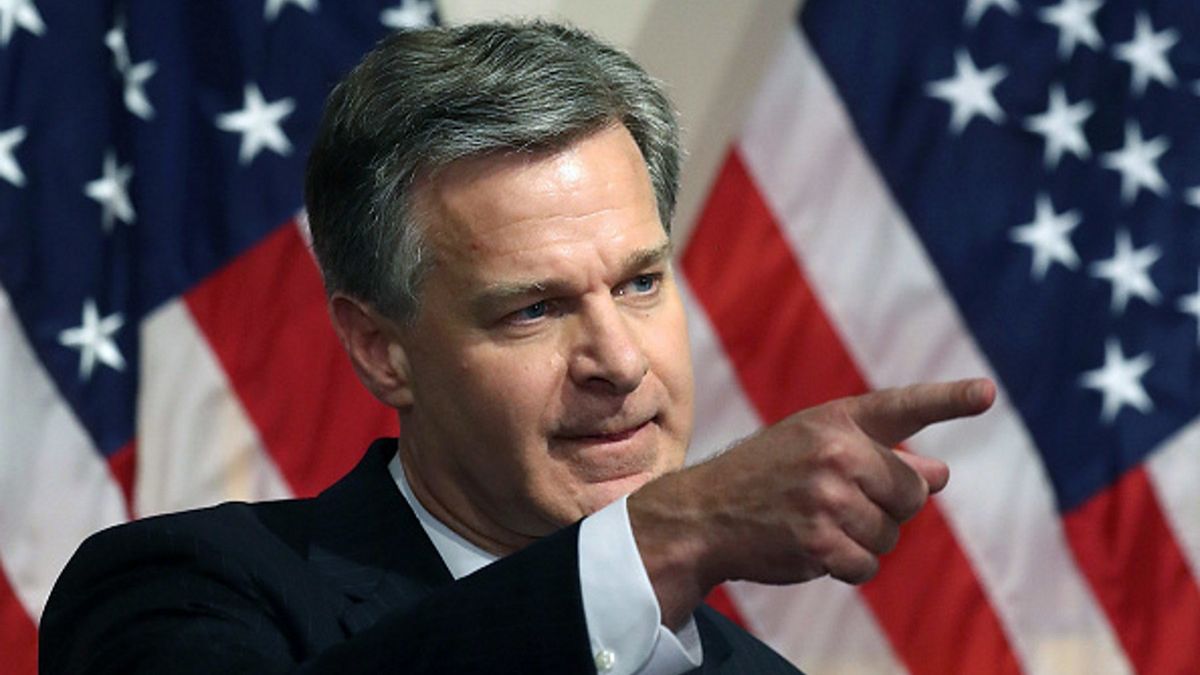 Christopher Wray twierdzi, że Chiny stanowią obecnie największe zagrożenie dla USA