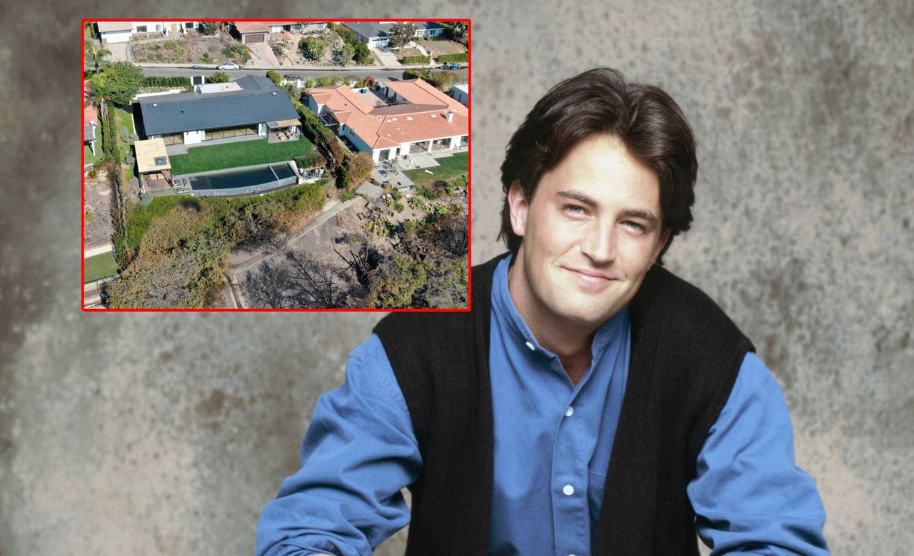 Matthew Perry's former home narrowly escapes wildfires