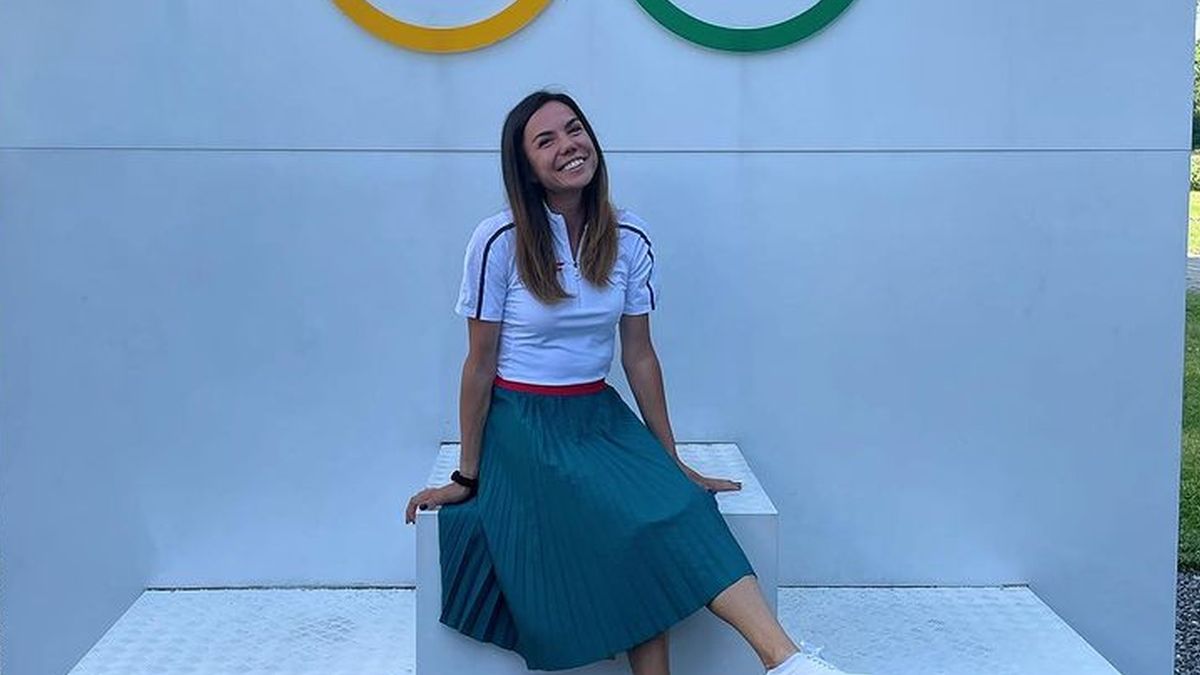 Joanna Jóźwik na ślubowaniu olimpijskim