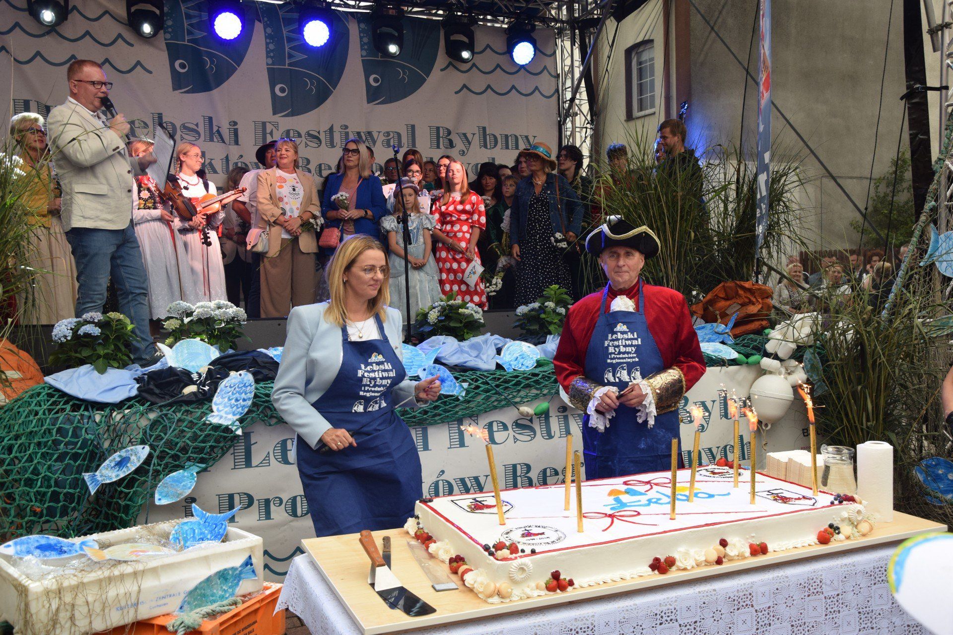 Barwna parada i festiwal w Święto Łeby