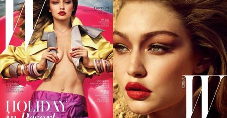 Gigi Hadid bez stanika na kolejnej okładce