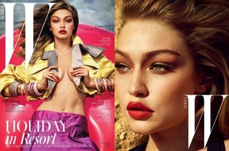 Gigi Hadid bez stanika na kolejnej okładce