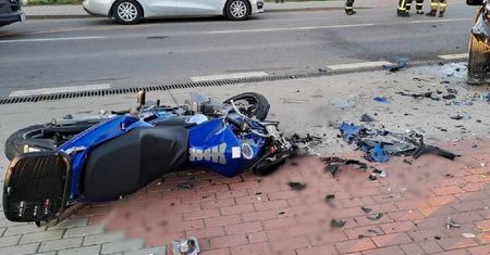 Policja szuka świadków zdarzenia. Zginął motocyklista