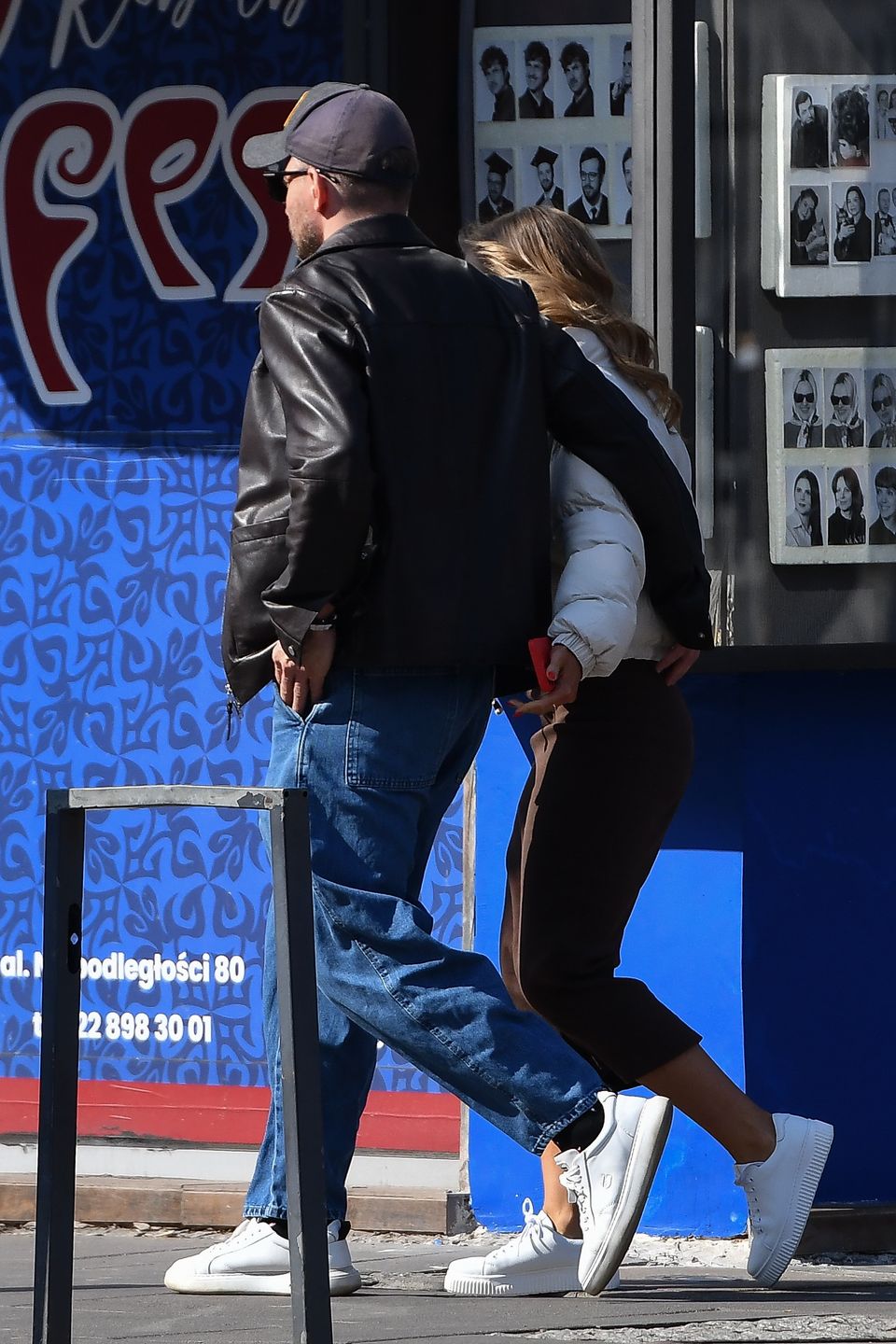 Agnieszka Kaczorowska i Marcin Rogacewicz na mieście