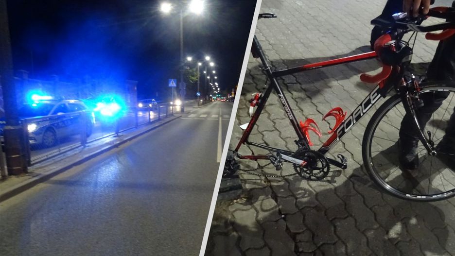 Wypadek na przejściu dla pieszych