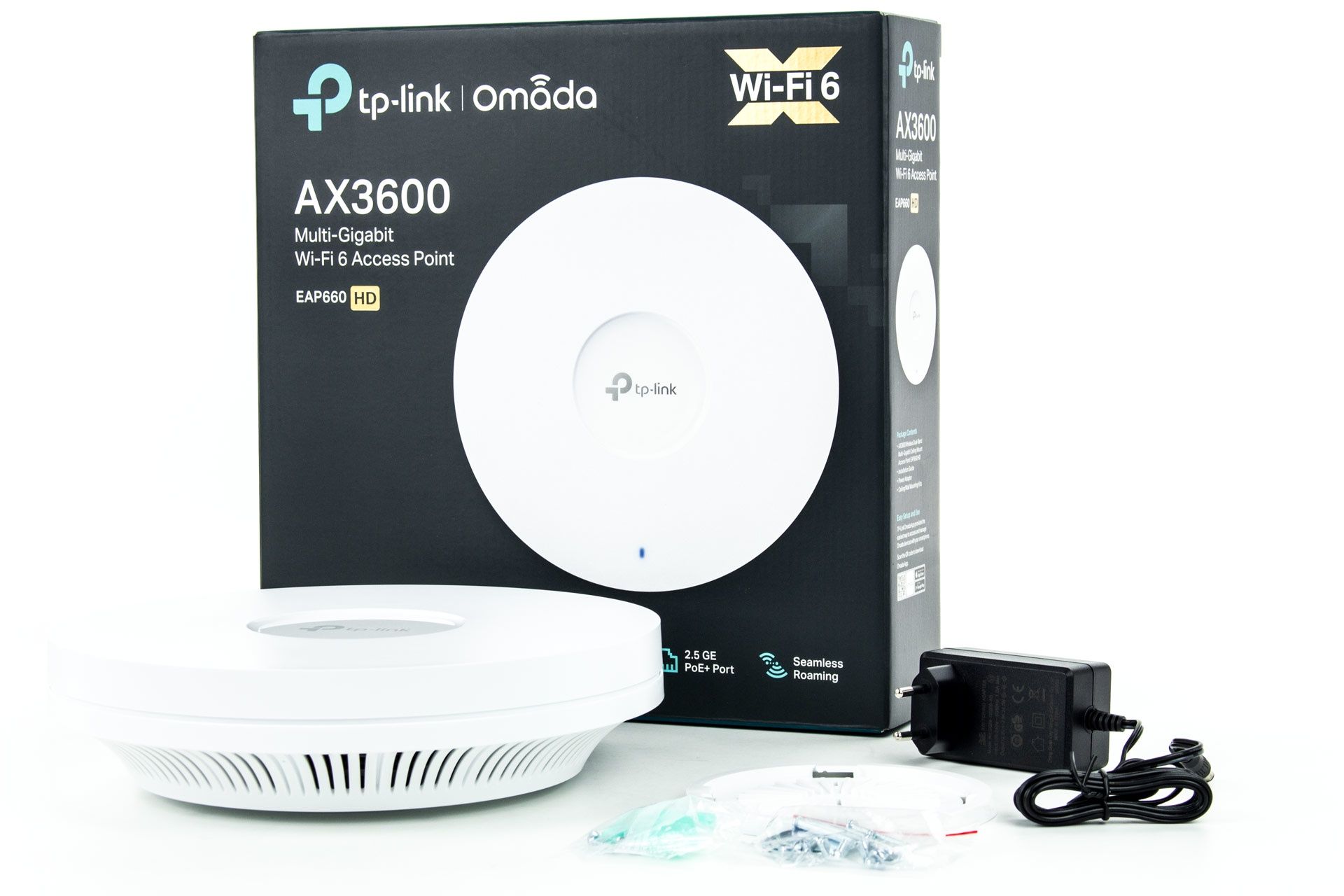 TP-Link Omada EAP660 HD - zawartość opakowania