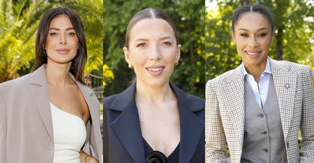 Celebrytki pozują na konferencji Omeny Mensah: Ewa Chodakowska, Beata Tadla, Magdalena Pieczonka... (ZDJĘCIA)