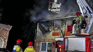 Krasowiec: Tragiczny pożar w hotelu pracowniczym – nie żyje jedna osoba