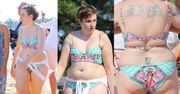 Lena Dunham pozuje w bikini! (ZDJĘCIA)