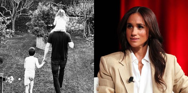 Książę Harry na zdjęciu z córką i synem. Tak Meghan Markle wspiera męża po jego przegranej w sądzie?