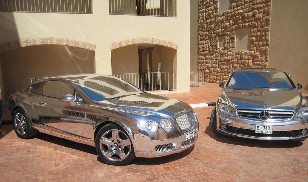 Bentley Continental GT i Mercedes CL (fot. 4.bp.blogspot.com)