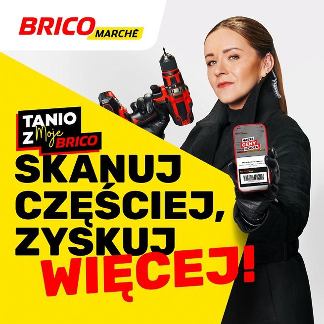 Znana artystka kabaretowa reklamuje Bricomarché