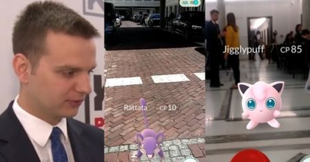 Poseł Kukiza: "Nakryłem kolegę z Nowoczesnej, który łapie Pokemony!"