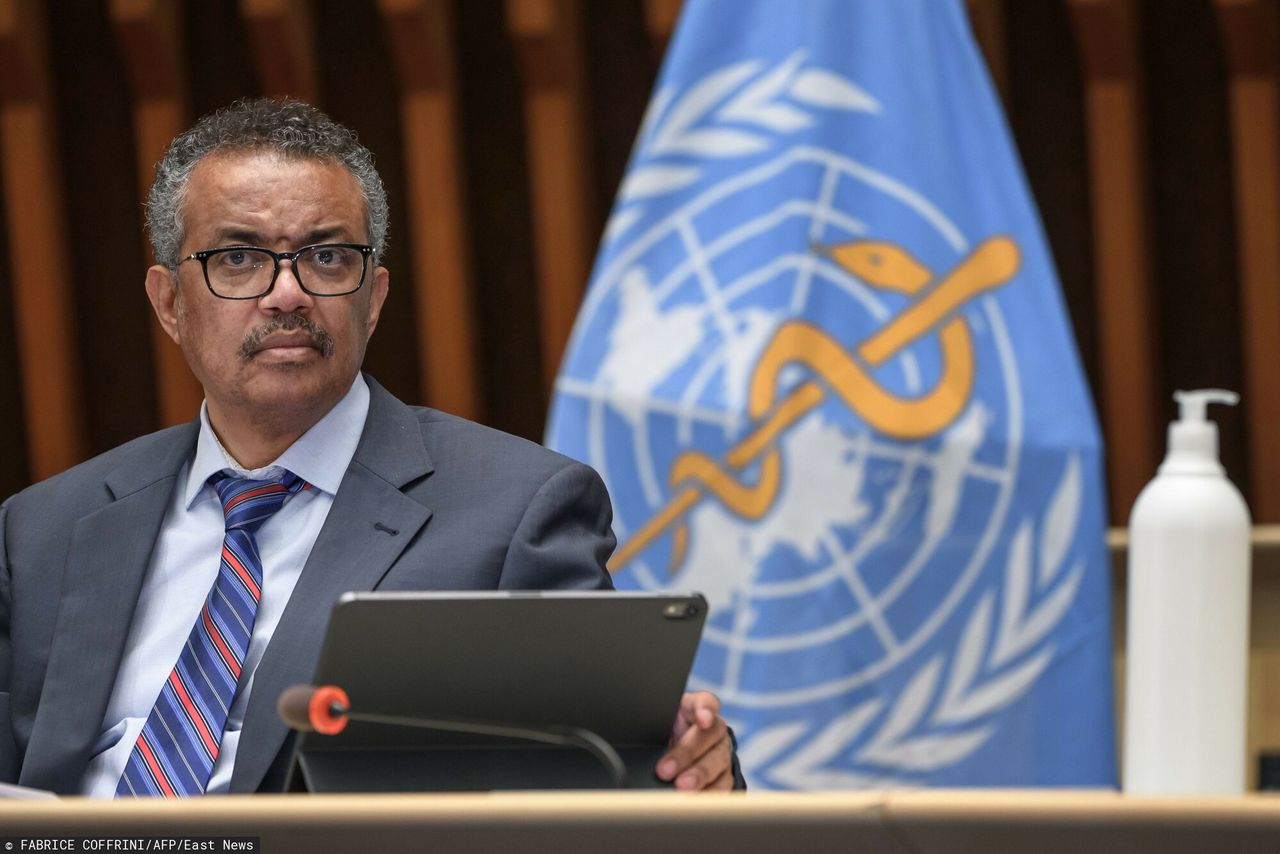 Koronawirus. Szef WHO Tedros Adhanom Ghebreyesus 