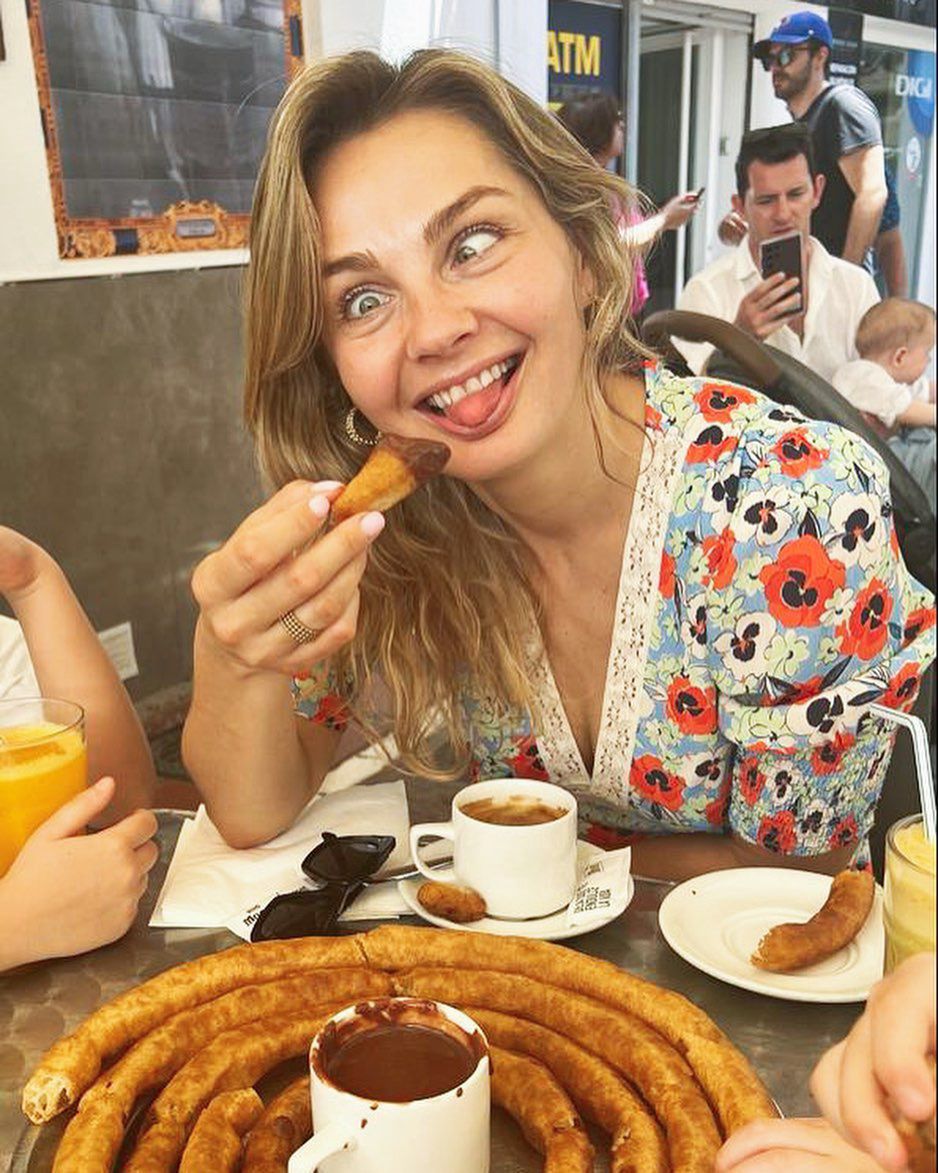 Małgorzata Socha na wakacjach