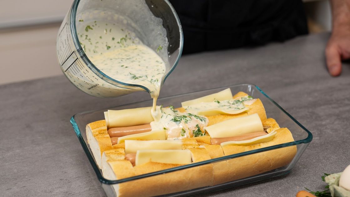 Hot dogi z piekarnika- Pyszności