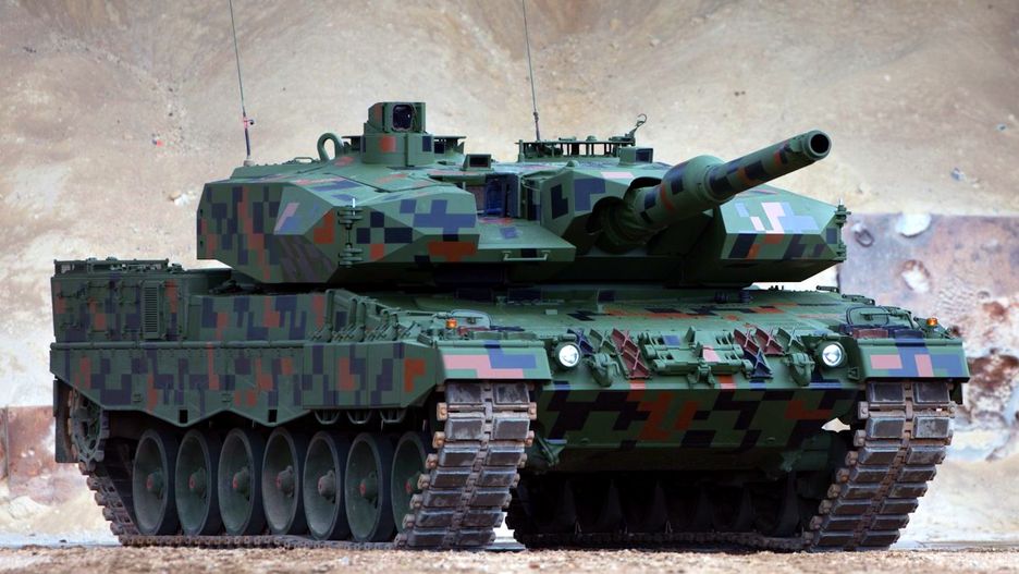 Demonstrator czołgu Leopard 2PL pokazany w 2016 roku