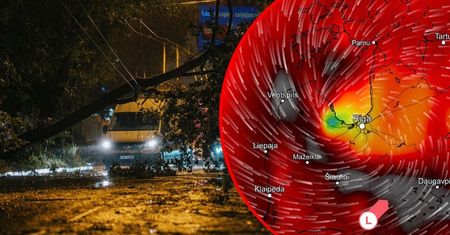Setki tysięcy domów bez prądu. Żywioł spustoszył Litwę i Łotwę