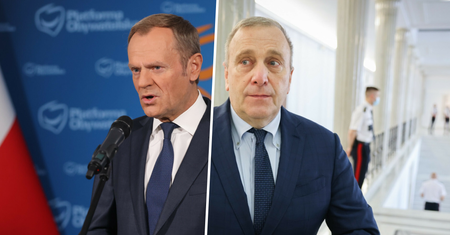 Tusk jak Schetyna? Nowa okładka "Newsweeka" wywołała poruszenie