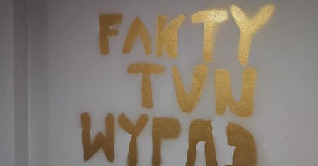 Atak na warszawską redakcję magazynu. "Otwarte zastraszanie"