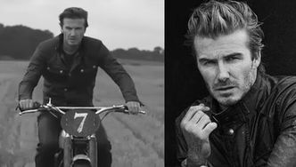 Beckham na motorze! Seksowny?