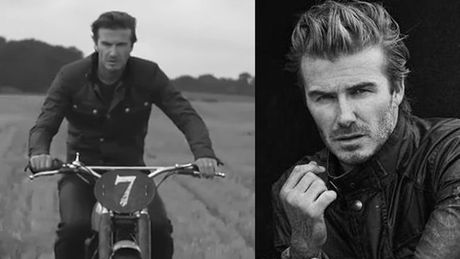 Beckham na motorze! Seksowny?