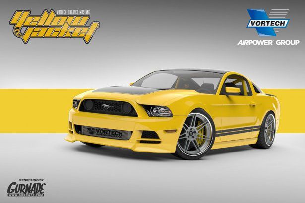 Vortech Mustang GT Project Yellow Jacket Concept (2013)