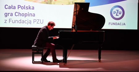 Muzyka Chopina wybrzmiała w Rypinie. Wystąpił Michał Szymanowski [zdjęcia]