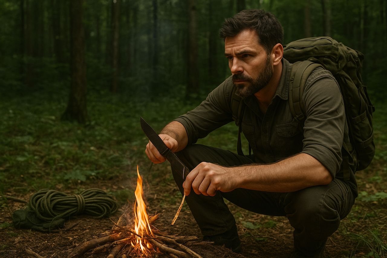 Survival i bushcraft: co każdy facet powinien wiedzieć o przetrwaniu