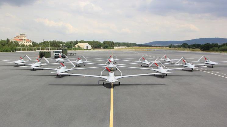 Dron wojskowy Bayraktar TB-2