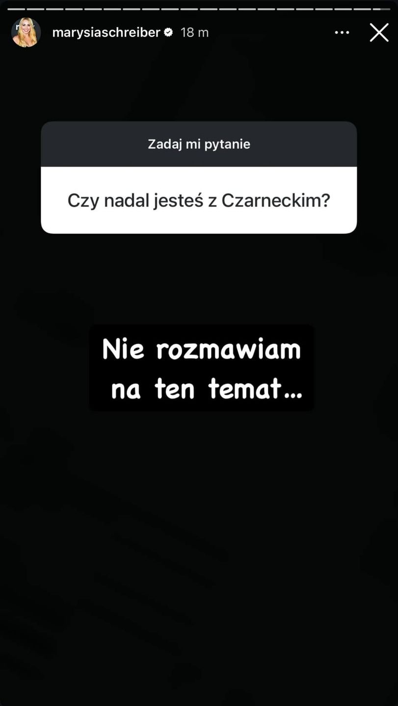 Schreiber odpowiada na pytanie o Czarneckiego