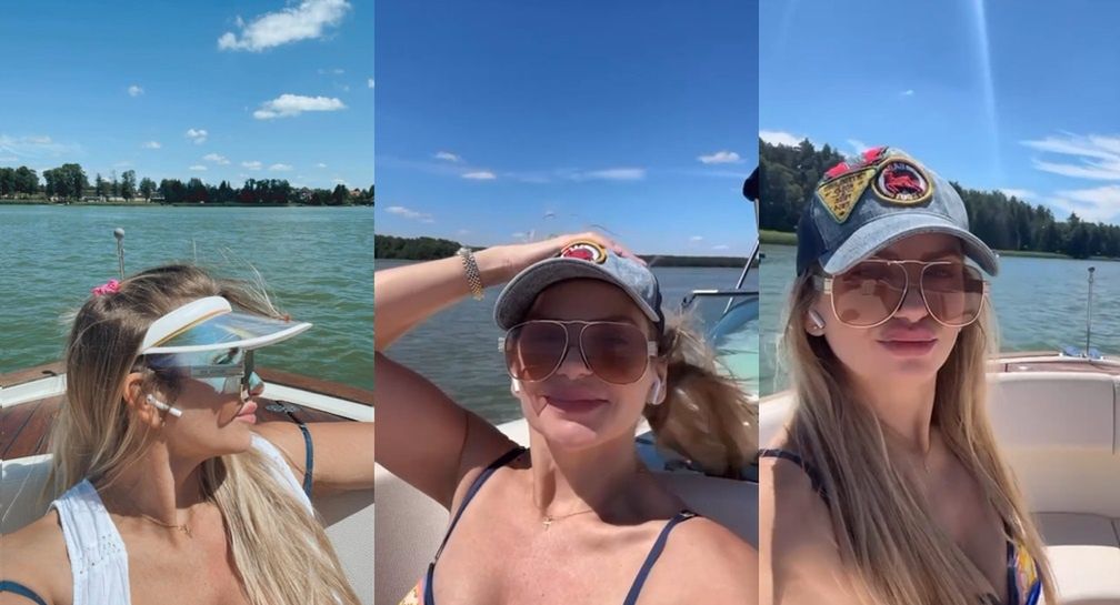 Maja Frykowska na wakacjach