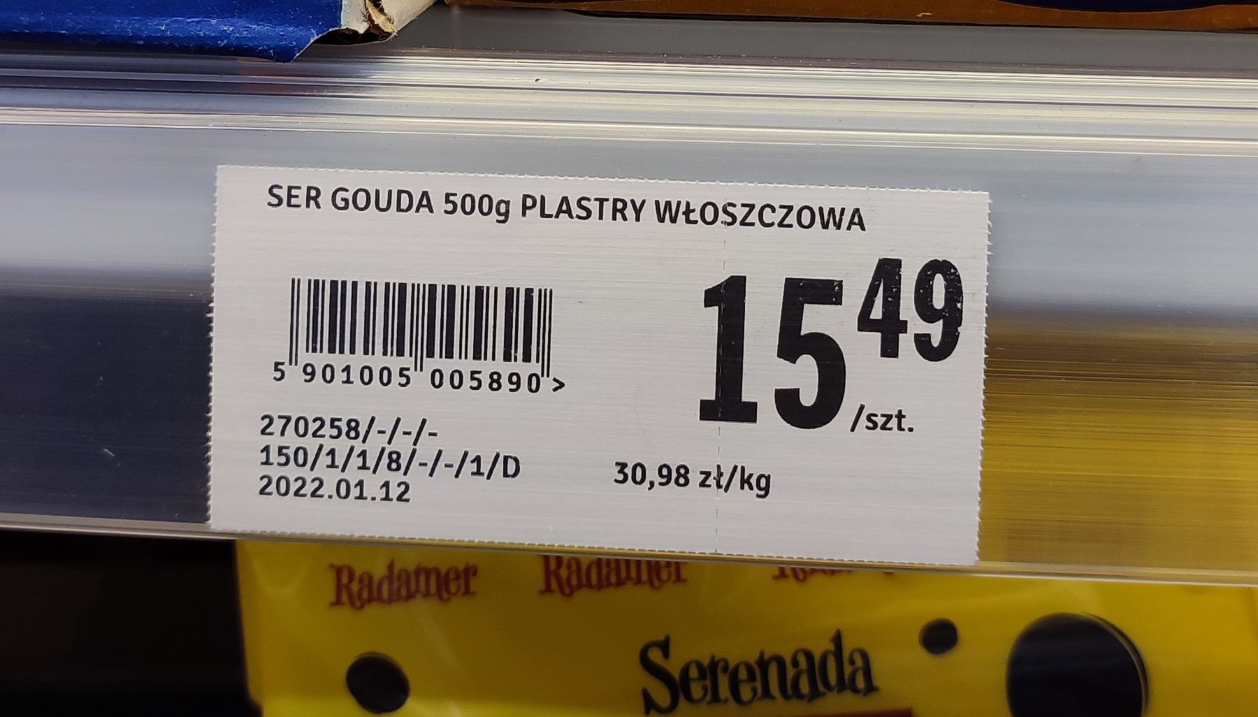 Ceny żywności przed i po obniżce podatku VAT

