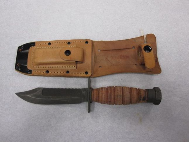 91–164-Q Survival Knife — nóż przetrwania dla amerykańskich pilotów, projekt z 1958 roku