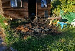 Spalił cudze zabawki, bo chciał się ogrzać. 35-latek zatrzymany