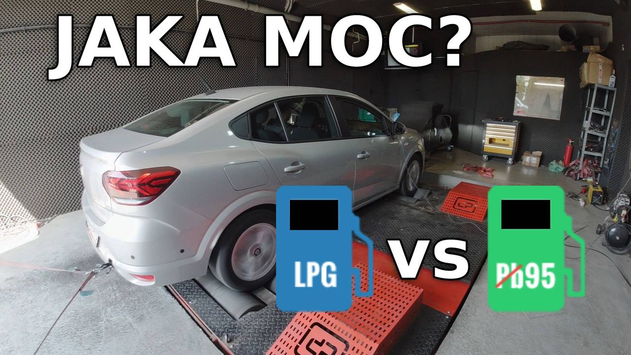 Test: Dacia Logan - czy LPG zabiera moc? Sprawdziłem to na hamowni