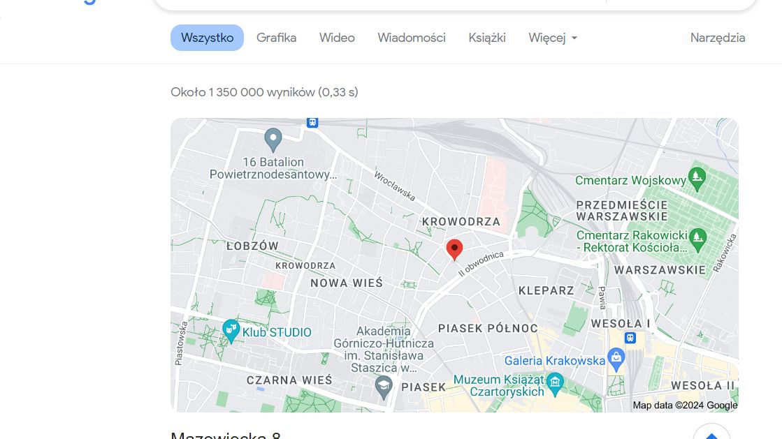Jak przywrócić Google Maps w wynikach wyszukiwania?