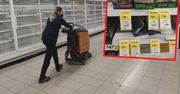 Ostatnie chwile Tesco. Puste półki i rabaty na resztki towaru
