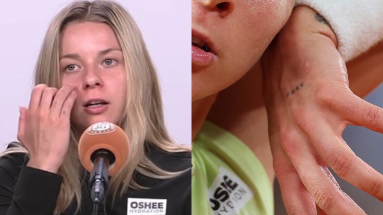 Dziennikarz wypytywał Maję Chwalińśką o jej TATUAŻ NA DŁONI