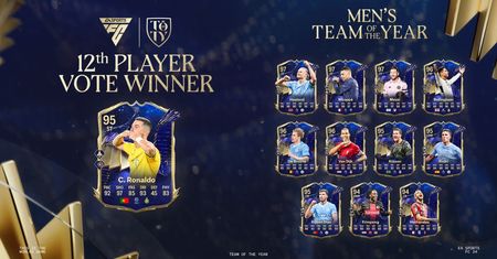 EA SPORTS FC ogłasza 12. członków Drużyn Roku (TOTY) oraz Honorowe Wyróżnienia