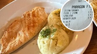 Poszliśmy na obiad w schronisku. W górach drogo było zawsze, ale teraz problemem jest coś innego