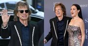 Jurny Mick Jagger szczerzy ząbki na gali u boku młodszej o 44 LATA ukochanej. Dorównuje mu energią? (ZDJĘCIA)