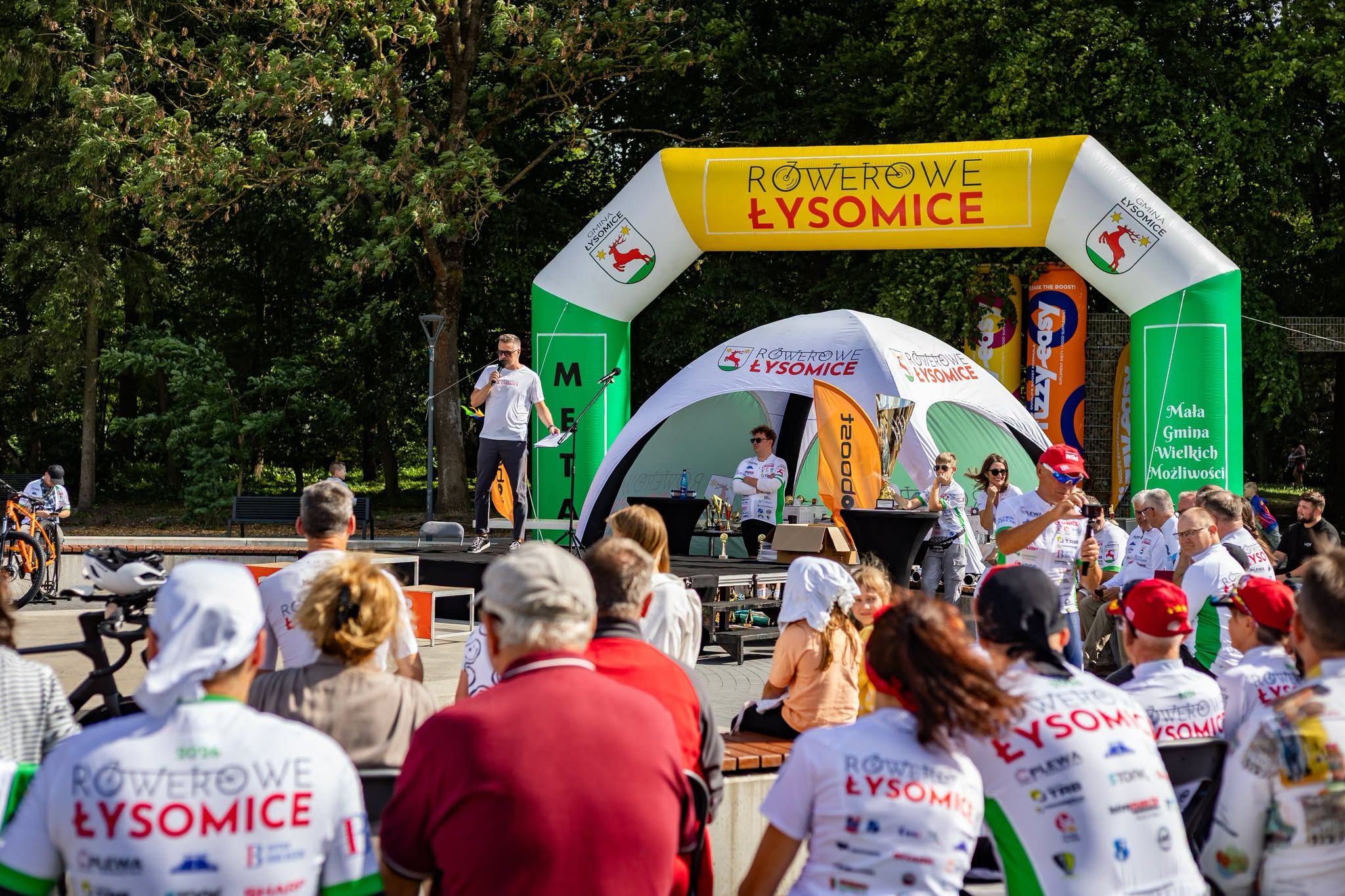 Tak Łysomice świętowały tytuł Rowerowej Stolicy Polski.