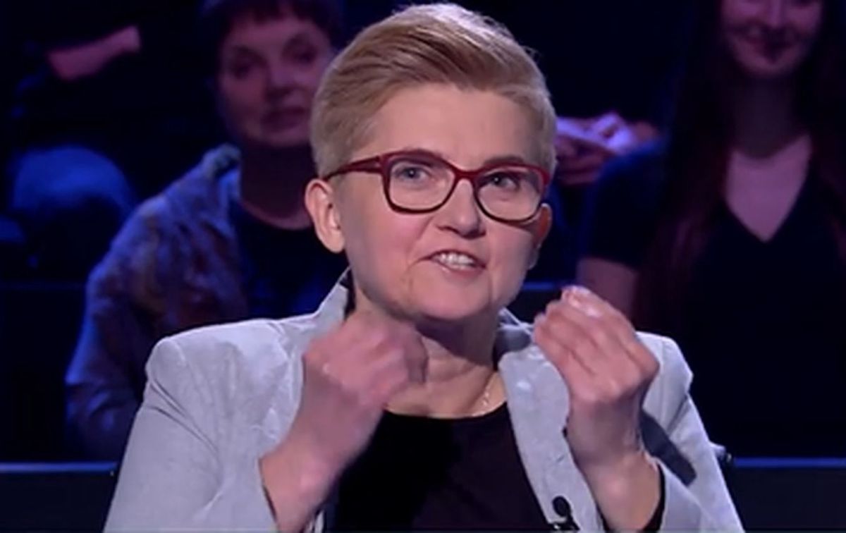 Pani Agnieszka wyszła ze studia "Milionerów" z 20 tys. zł 