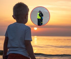 Zobaczył rodziców z dzieckiem na plaży. Od razu wezwał policję