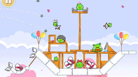 Walentynkowy update dla darmowej wersji Angry Birds 1