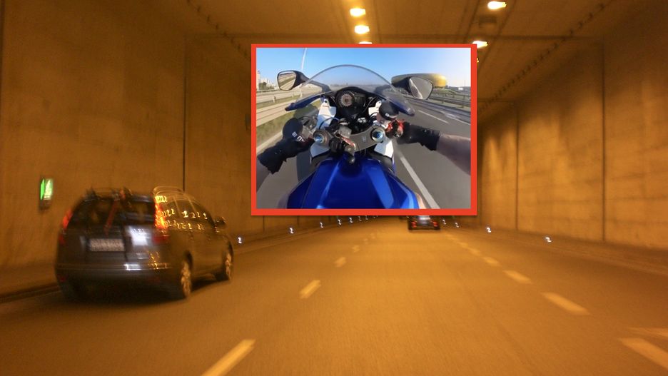 Pędził tunelem w Gdańsku z prędkością 299 km/h