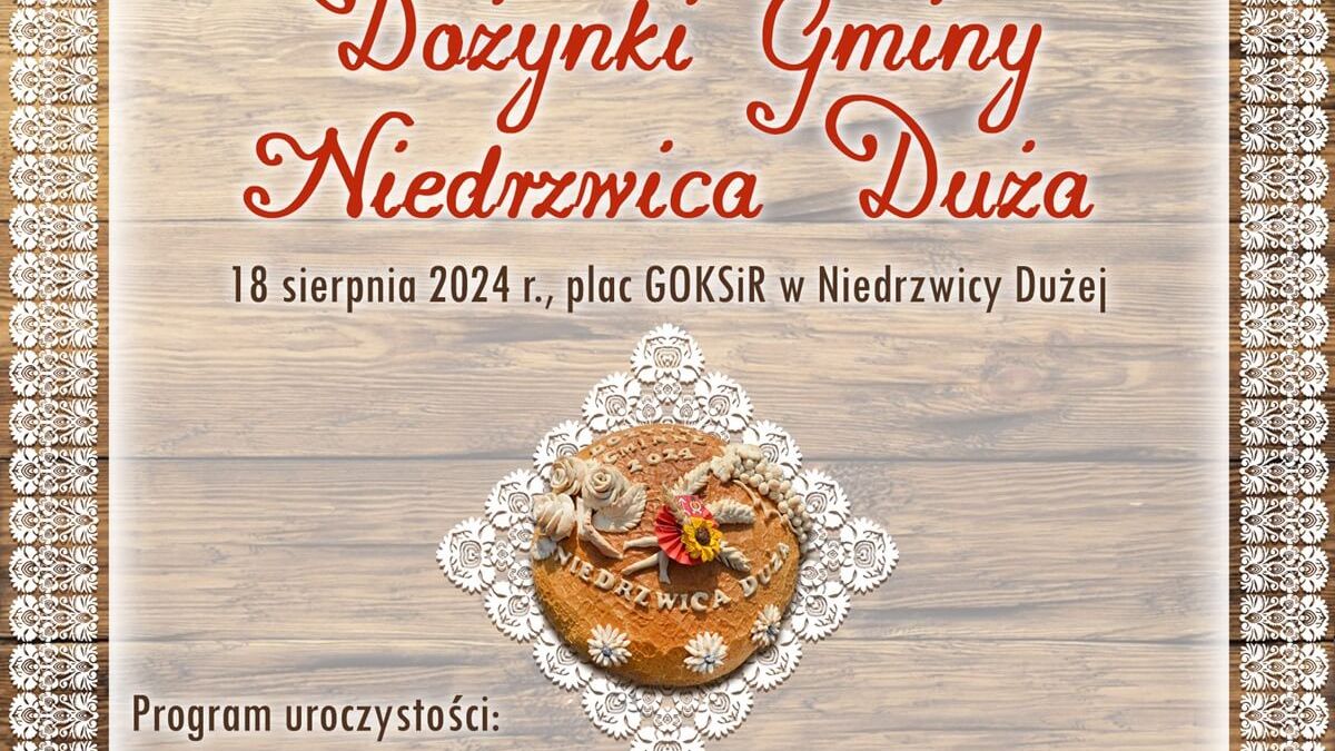 Dożynki w Niedrzwicy Dużej 2024